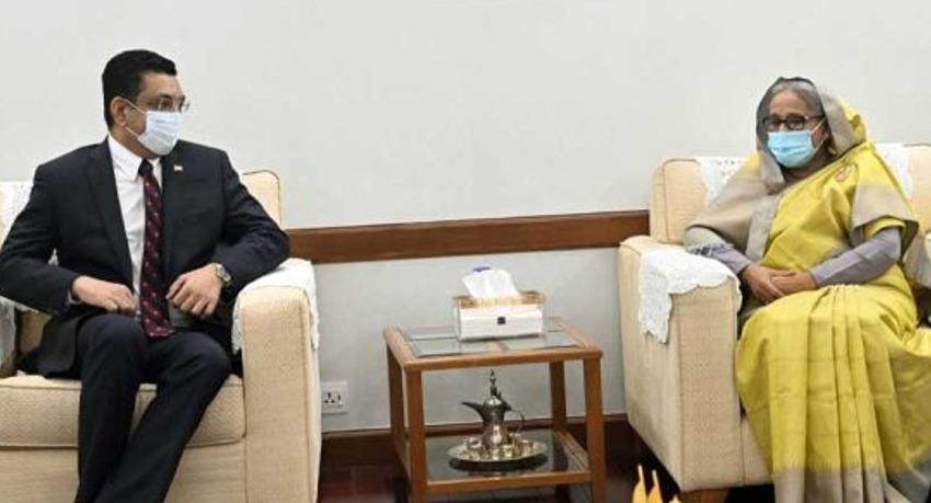 Ali Sabry meets Bangladesh PM
